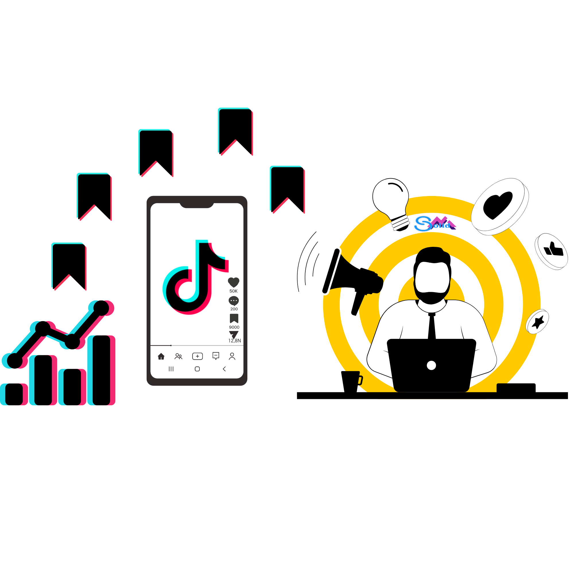 SolidSMM là địa chỉ tăng lượt yêu thích TikTok được nhiều khách hàng lựa chọn